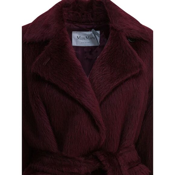 Max Mara Women Alpaca And Wool Long Coat - Picture 3 of 4